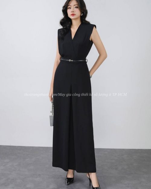 Nhận may gia công Jumpsuit (đồ jum) nữ chuẩn form dáng